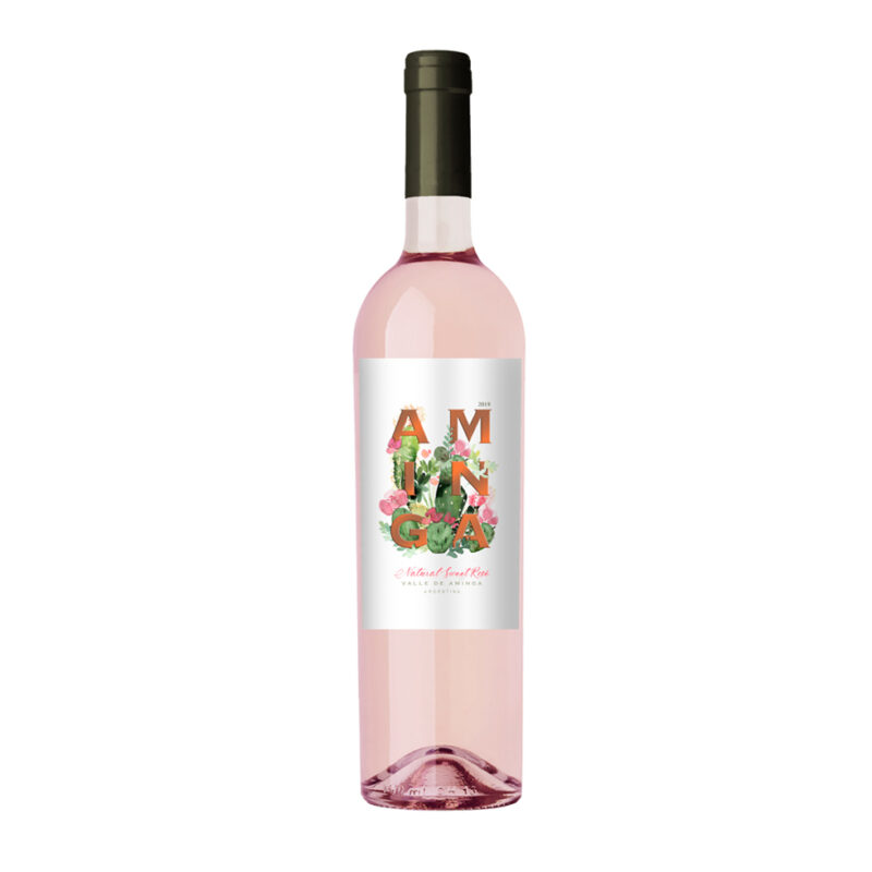 Vinho Argentino Aminga Estate Natural Sweet Rosé 2019